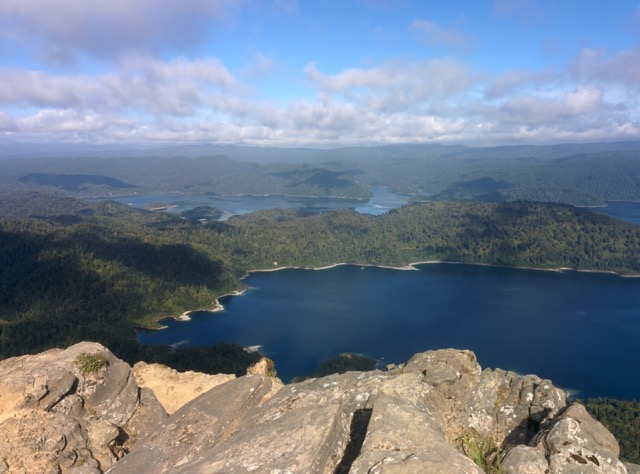 View from Bald Knob, Panekiri Ridgeline