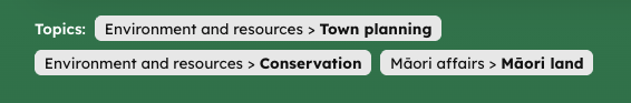 Topics